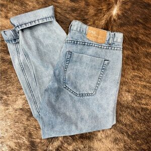 One Teaspoon Light Blue Boyfriend Jeans